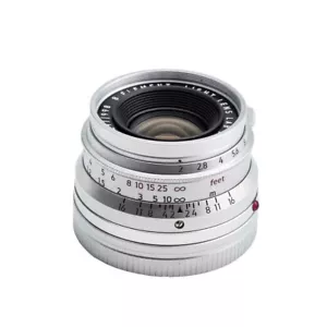 Lichtobjektiv Laborobjektiv 35mm F2 silber chrom für Leica Summicron M 8-Element ※ - Bild 1 von 7