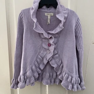 Girls Matilda Jane Size 4 Paint By Numbers Cardigan - Picture 1 of 4