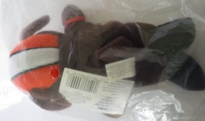 Cleveland Browns NFL Football Plush Dog "The Dawg" Coolbeans New In Package - Picture 1 of 5