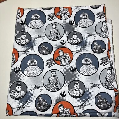 Cotton Quilt Fabric Star Wars Lucasfilm Camelot Fabrics Approx 48 Inches - Image 1 of 3