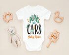 Plays with cars| Funny baby bodysuit | Baby Personalized Gift | Baby Shower Gift