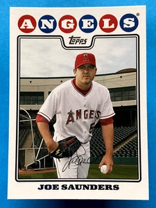 2008 Topps Updates & Highlights Joe Saunders #UH210 - Picture 1 of 2