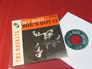The Rackets MY SOUL / SHE'S GOT IT 7" Single Elite Special 45-A-9423 Germany - Picture 1 of 2