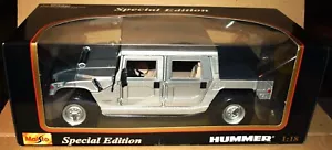 Hummer Hardtop 2003 1/18 silber, Special Edition Maisto, ungeöffnete Box - Bild 1 von 8