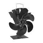 Stove Fan Heat Powered No Electricity NoiseFree Heat Circulation Fireplace Fan