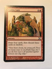 MTG - Goblin Lore - Tenth Edition - NM/M - Magic The Gathering