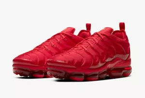 Brand new Nike Air Vapormax TN Plus 'red' Men's shoes US Size 7-12 - Picture 1 of 5
