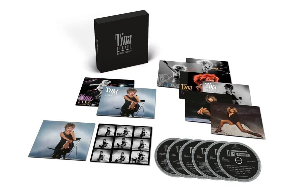 Tina Turner Private Dancer 40th Anniversary 5xCD/Blu-Ray Box Set - Image 1 of 1