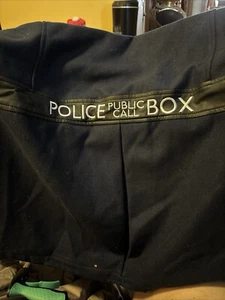 BBC Dr Who Exclusive Collection Coat Police Public Call Box sIZE 2XL HOT TOPIC - Picture 1 of 13