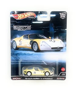 2022 Hot Wheels Exotic Envy 1:64 '69 Alfa Romeo 33 Stradale Diecast Model HCJ91 - Picture 1 of 4