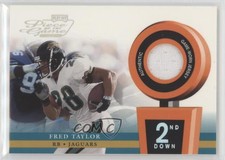 2002 Playoff Piece of the Game Materials 2nd Down /150 Fred Taylor #POG-22