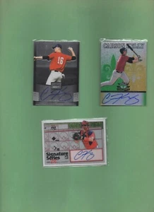 Carson Kelly (Cardinals/Diamondbacks) 3 autographed Rookie cards (as pictured) - Picture 1 of 2