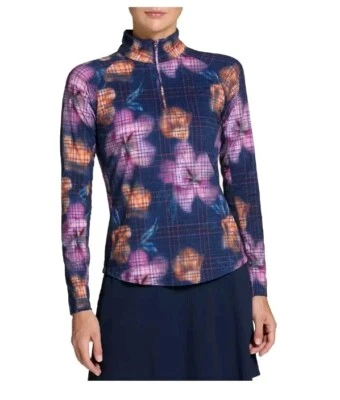 Womens Walter Hagen 1/4 Zip Performance Golf Pullover Suncover