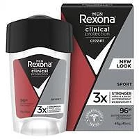 Creme antitranspirante clínico masculino Rexona SPORT 96 horas 45 ml - Imagem 1 de 1