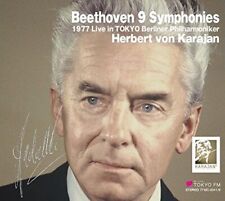 Beethoven 9 Symphonies Piano Con No.3 & 5 Herbert von Karajan 6CD  from Japan