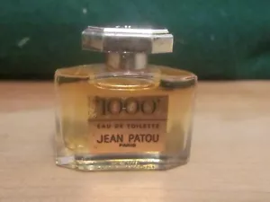 Vintage 1000 Jean Patou Paris Eau de Toilette Mini 1985 France 3.5mls/0.12 fl oz - Picture 1 of 6