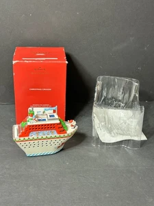 Hallmark Keepsake Ornament 2020, Natale Cruisin' Babbo Natale nave da crociera barca - Foto 1 di 3