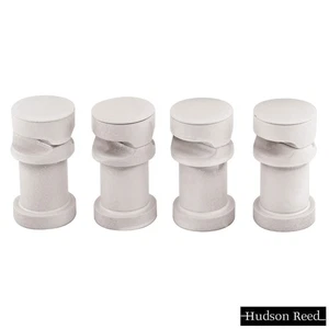 Hudson Reed Revive White Horizontal Column Radiator Brackets - HL220 - Picture 1 of 7