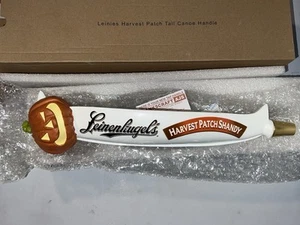 Leinenkugel's Pumpkin Harvest Patch Shandy Canoe Beer Tap Handle Keg Pull New - Picture 1 of 4