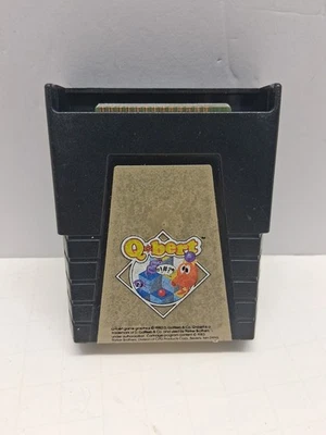 Q*BERT (Atari 400/800/XL/XE, 1983) By Parker Bros. (Cartridge only) NTSC - Image 1 of 4
