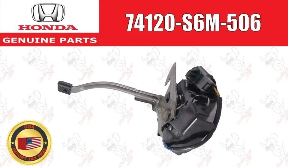 Conjunto de cierre de capó Honda OEM 74120-S6M-506 para Acura 2002-2006 RSX Foto 1 de 4