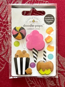 NEU - HALLOWEEN LECKEREIEN SOOO NIEDLICH DOODLE - POPS 3D AUFKLEBER - Bild 1 von 1