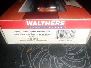 Walthers HO 932-9202 - Twin Cities Hiawatha Milw. Schnellzugwagen mit Condw Neu in OVP - Bild 1 von 3