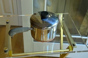REVERE WARE 2 Qt Copper Bottom Pot With Lid - Picture 1 of 10