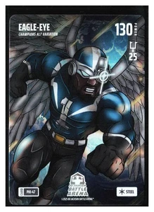 Bo Jackson Battle Arena #PHI-47 Eagle-Eye Jalen Hurts Alt Art Steel Foil - Bild 1 von 2
