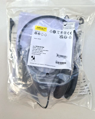 Jabra BIZ 1500 Duo QD - Wired Headset – 1519-0154 – New & Sealed - Image 1 of 4