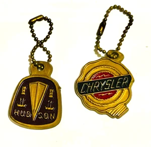 1941 1942 Hudson & Chrysler Fobs 1946 1947 1948 1949 1950 1951 1952 1953 1954 55 - Picture 1 of 4