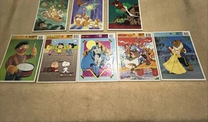 Set mit 8 Vintage Golden Frame-Tray Puzzles Disney 80’s 90’s Free Ship Mixed-Lot - Bild 1 von 9