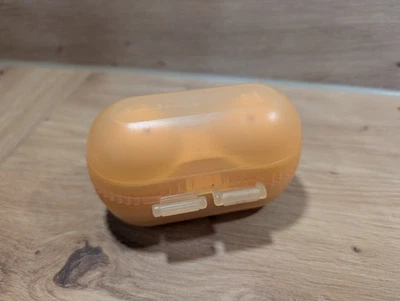 Tupperware "Zwei Dabei" Eierbehälter Für Zwei Eier Box Mit Salzfach Orange Dose  - Bild 1 von 4