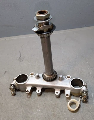 Abrazaderas triples inferiores Honda XR200R abrazadera horquilla vástago de dirección 1986-2002 Foto 1 de 3