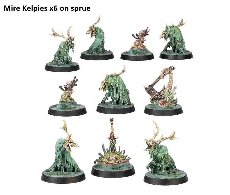 Mire Kelpies x6 Warhammer Quest Dark Water Nuevo en Sprue - Pedido anticipado Foto 1 de 1