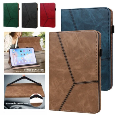 Hülle Für iPad 6/7/8/9/10th/Air 6 5 4/Pro 11 13 Leder Schutz Tasche Cover Etui - Bild 1 von 4