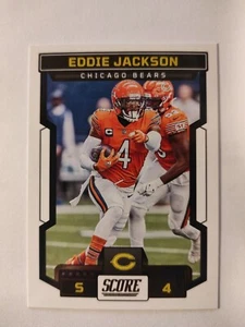 NFL Trading Card Football Eddie Jackson Chicago Bears 2023 Panini Score - Bild 1 von 2
