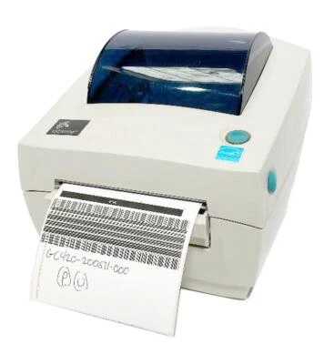 Zebra GC420d GC420-200511-000 Direct Thermal Barcode Label Print USB Peel 203dpi - Image 1 of 4