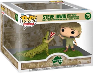Funko Pop! Moment: Australia Zoo - Steve Irwin with 'Agro' The Crocodile #75 - Bild 1 von 6