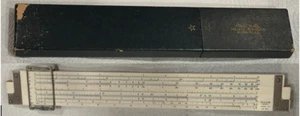 Vintage SUN HEMMI Bamboo Slide Rule No . 153 Made in Japan excellent - Picture 1 of 12