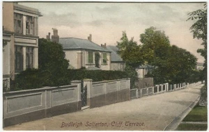 BUDLEIGH SALTERTON, CLIFF TERRACE - Devon Postcard, Frith - Picture 1 of 2