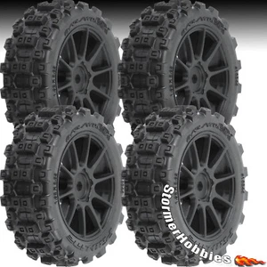 4 neumáticos para buggy Typhon Grom Badlands MX 1,9" MTD Mach-10 ruedas PRO-LINE 1024610 - Imagen 1 de 5
