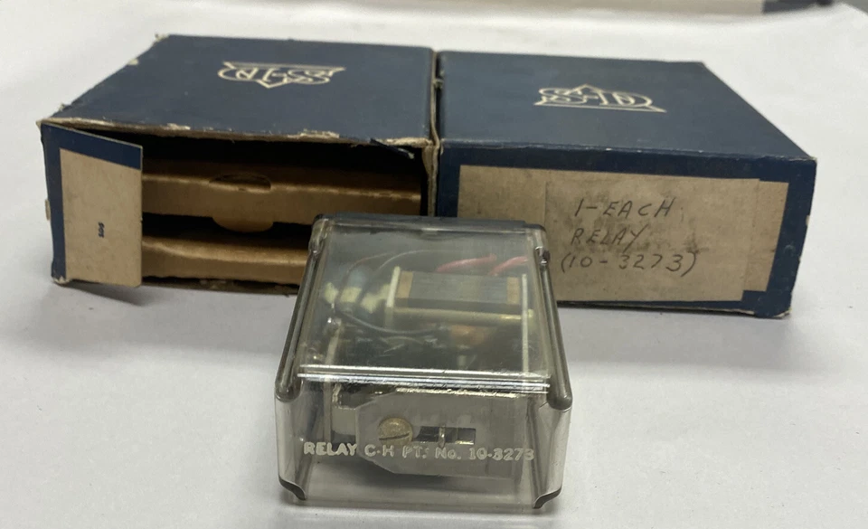 STRUTHERS AND DUNN,10-3273,Relay Lot Of 2 NOS - Imagem 1 de 3