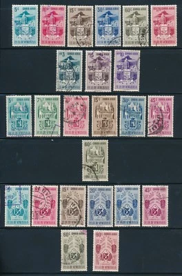 Venezuela CORREOS (1954); *INCLUYE C473-81 (JUEGO COMPLETO)*; MAYORMENTE USADO/1 COMO NUEVO Foto 1 de 2