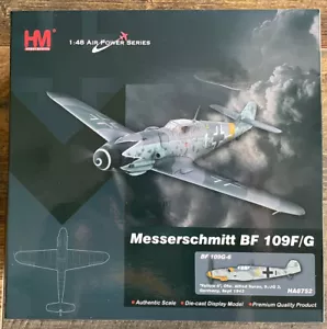 NEW HOBBY MASTER 1:48 scale MESSERSCHMITT BF 109G-6 "YELLOW 6", SEP 1943, HA8752 - Picture 1 of 3