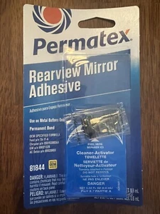 PERMATEX 81844 PROFESSIONAL STRENGTH REAR VIEW MIRROR ADHESIVE FOR ALL VEHICLES - Picture 1 of 2