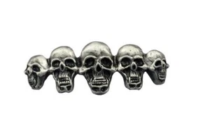 Grinning Skull Family Emblem Tank/Fender/Bag Decoration Highway Hawk 01-321 - Picture 1 of 3