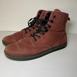 Dr. Martens Shoreditch Canvas Cherry Red Women's 11 US/ 43EU/9UK - Picture 1 of 7