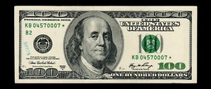 ⭐️$100 2006-A Federal Reserve Note STAR Free Shipping (H122) - Picture 1 of 2