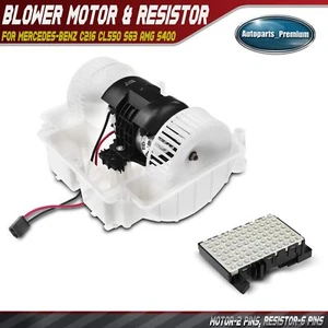 Kit de motor y resistencia soplador de climatización delantero para Mercedes-Benz C216 CL550 S63 AMG S400 - Imagen 1 de 9